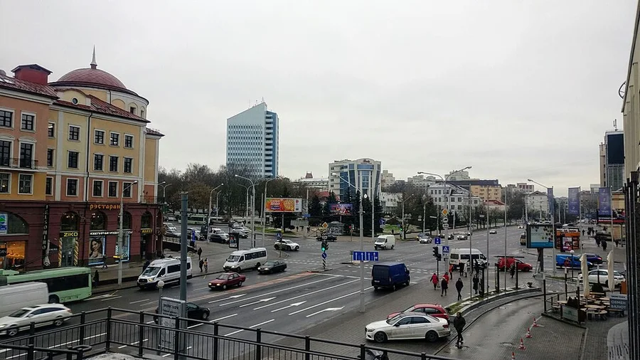 Улица Немига в Минске